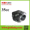 aluminum die casting parts 35cc 2-stroke engine Chainsaw Cylinder